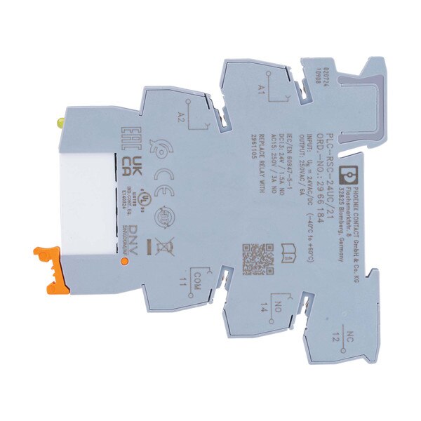 Phoenix contact relay 24V AC/DC 6A